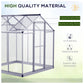 6 x 6 Polycarbonate Greenhouse – view 4