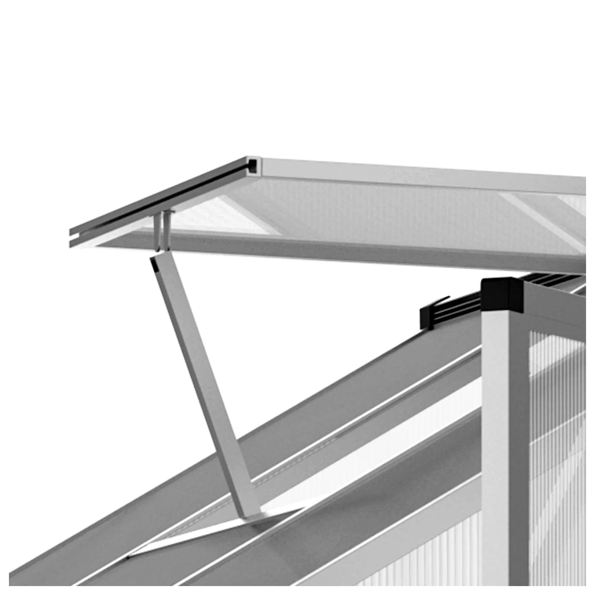 6 x 6 Polycarbonate Greenhouse – view 8