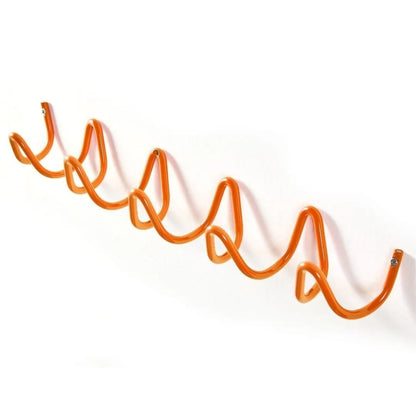 Rack Modern Wavy Wall Coat for Stylish Wall Coat Rack with Multiple Hooks