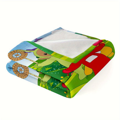 Blanket Teletubbies for Children, Soft and Versatile