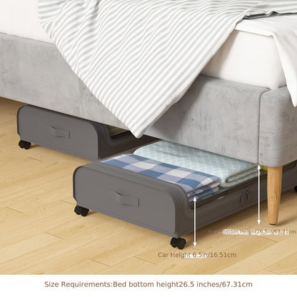 Rollstore Underbed Storage Boxes for Spacious, Mobile and Organised