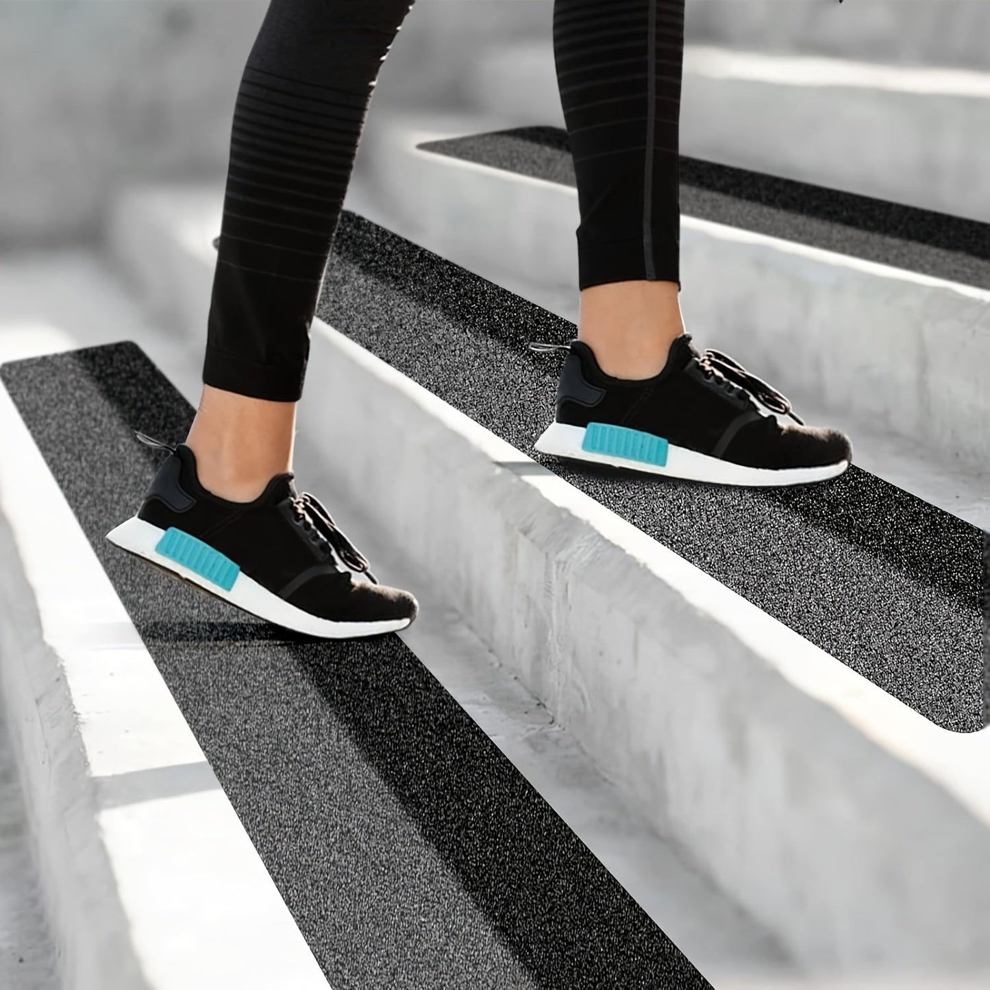 Rubber Anti-Slip Tread Strips for Extra Grip for Stairs and Driveways