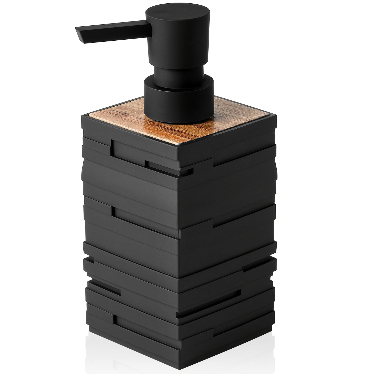 Soap Dispenser Modern Square Plastic for Minimalist and Practical