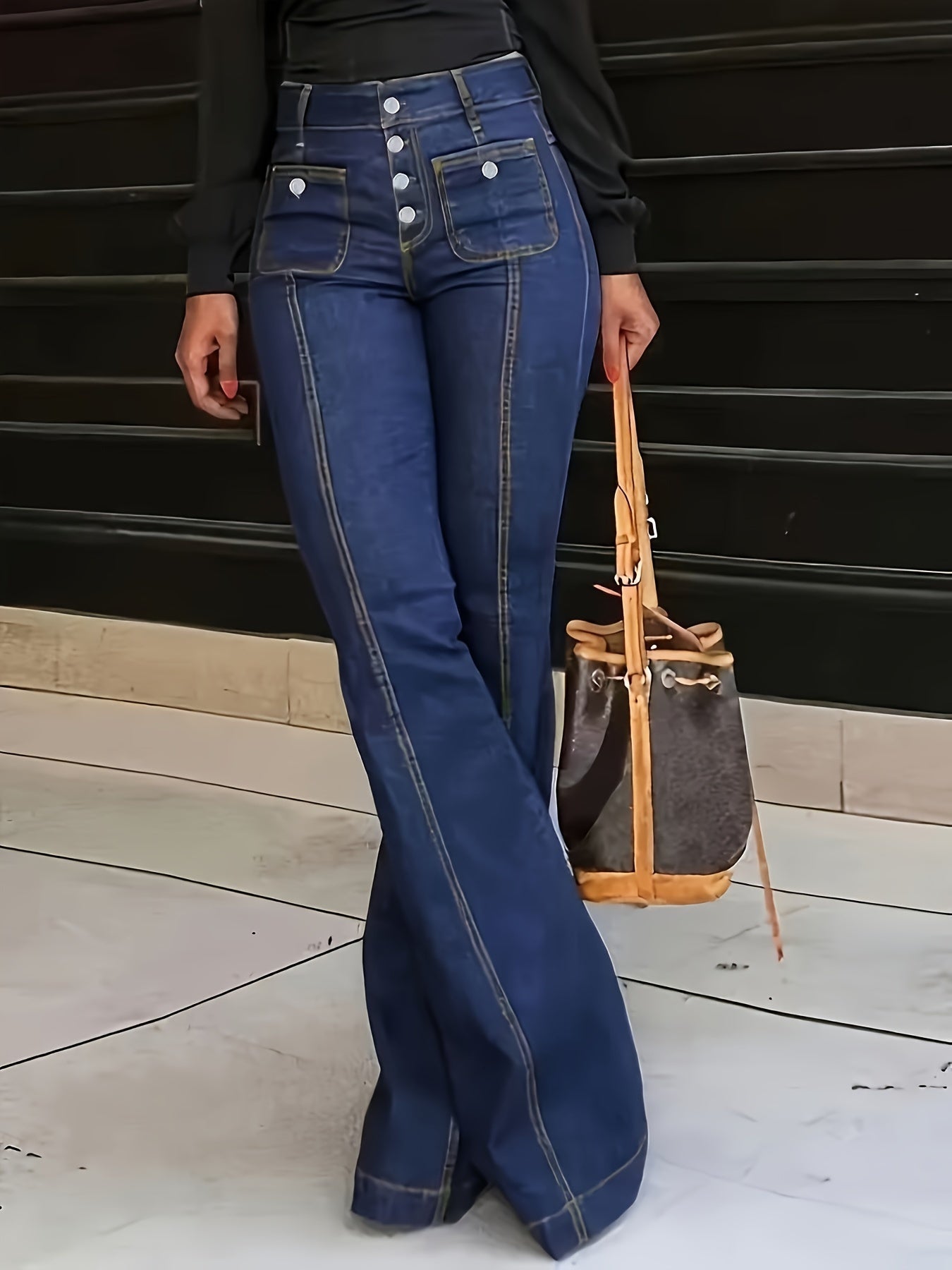Isabelle Vintage Flared Jeans for High Waist for the Perfect Fit