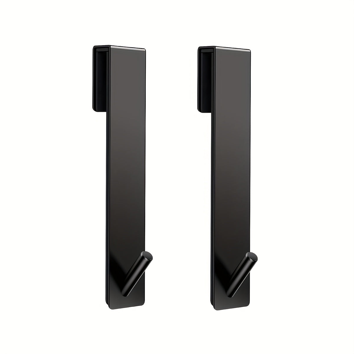Hooks with Modern Steel Glass Door Set for Stylish, Silent and Practical