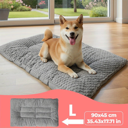 Cushion with Comfortable Dog Design for Dogs with Soft Filling and Padded Sleeping Surface