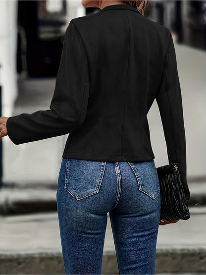 Ladies' Summer Jacket with Long Sleeves and Vintage Look
