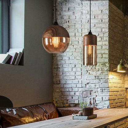 Pendant Light Arven Scandinavian Wooden with Timeless Nordic Design with Warm Glow
