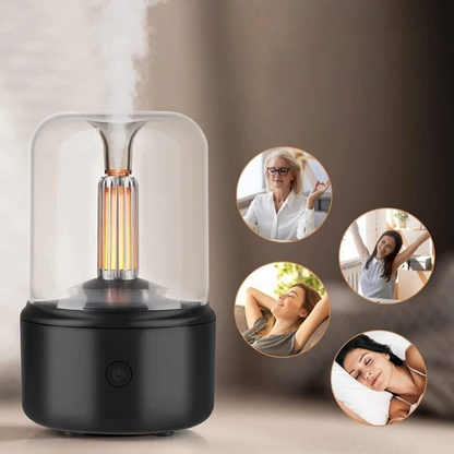 Ultrasone Aroma Diffuser with Ambient Lighting for Compact Humidifier for Relaxation
