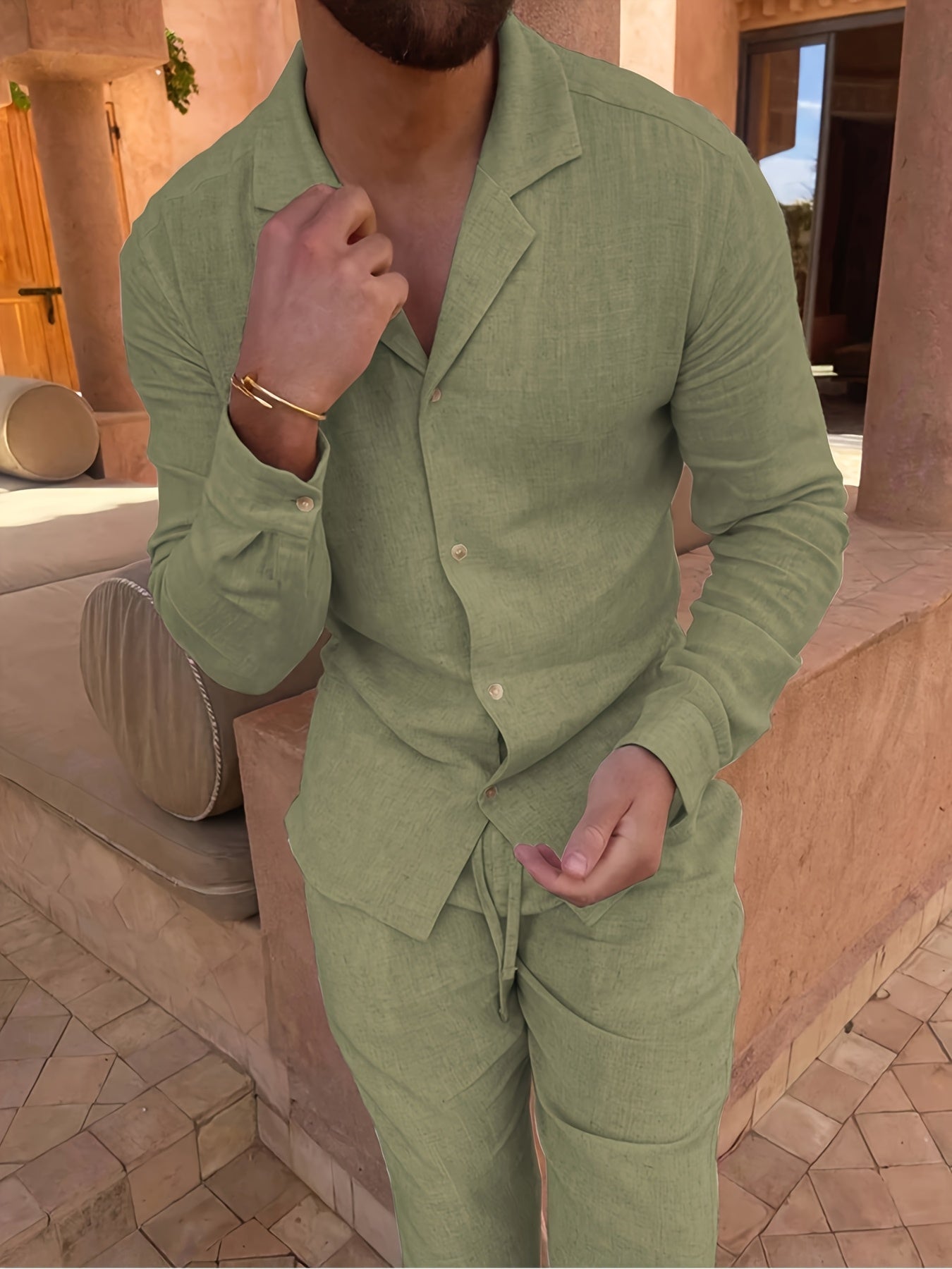 Minimalist Men's Set for Comfort and Class in One