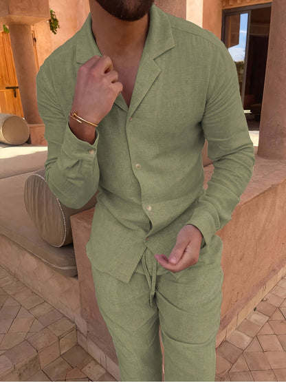 Minimalist Men's Set for Comfort and Class in One
