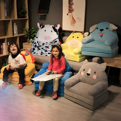 Sofa with Cozy Folding Design for Children for Playful Fun and Relaxation