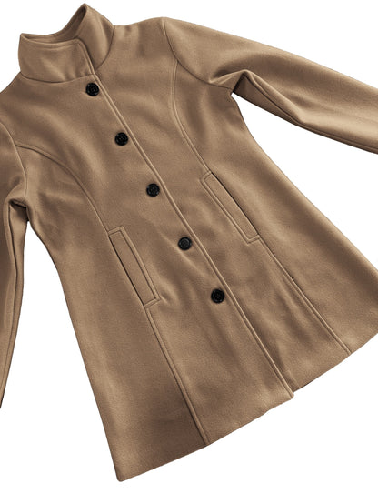 Elara Fleece Jacket for Elegant and Warm for Women in Autumn and Winter