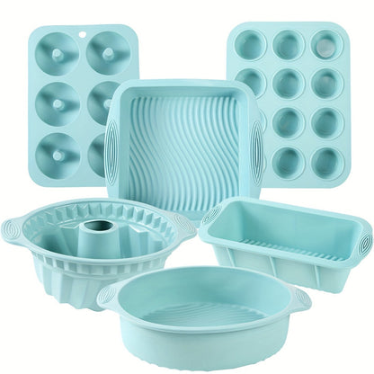 Set Complete Silicone Baking Mold for Flexible, Durable, and Easy to Use
