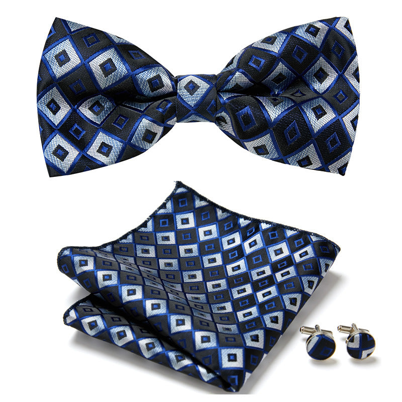 Set with Elegant Bow Tie Design for Handcrafted with Matching Accessories