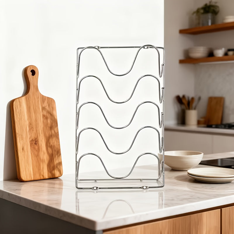 Rack Steelorganize Kitchen Lid for Smart and Space-Saving Storage Solution