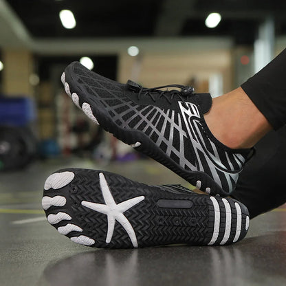 Shoes with Unisex Water Anti-Slip Sole and Quick-Drying Mesh