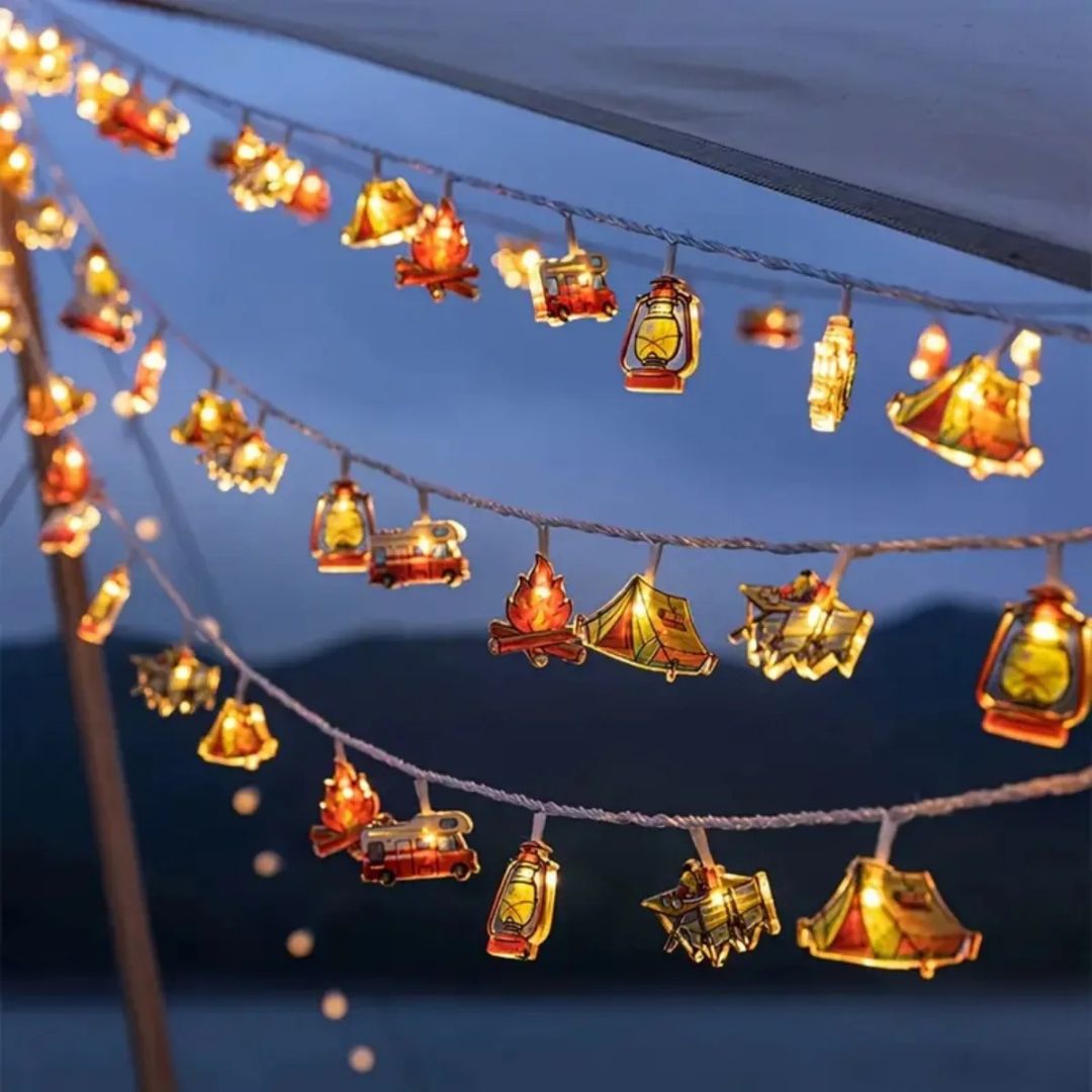 Camping Ambient Lighting with LED Tent and Camper Designs