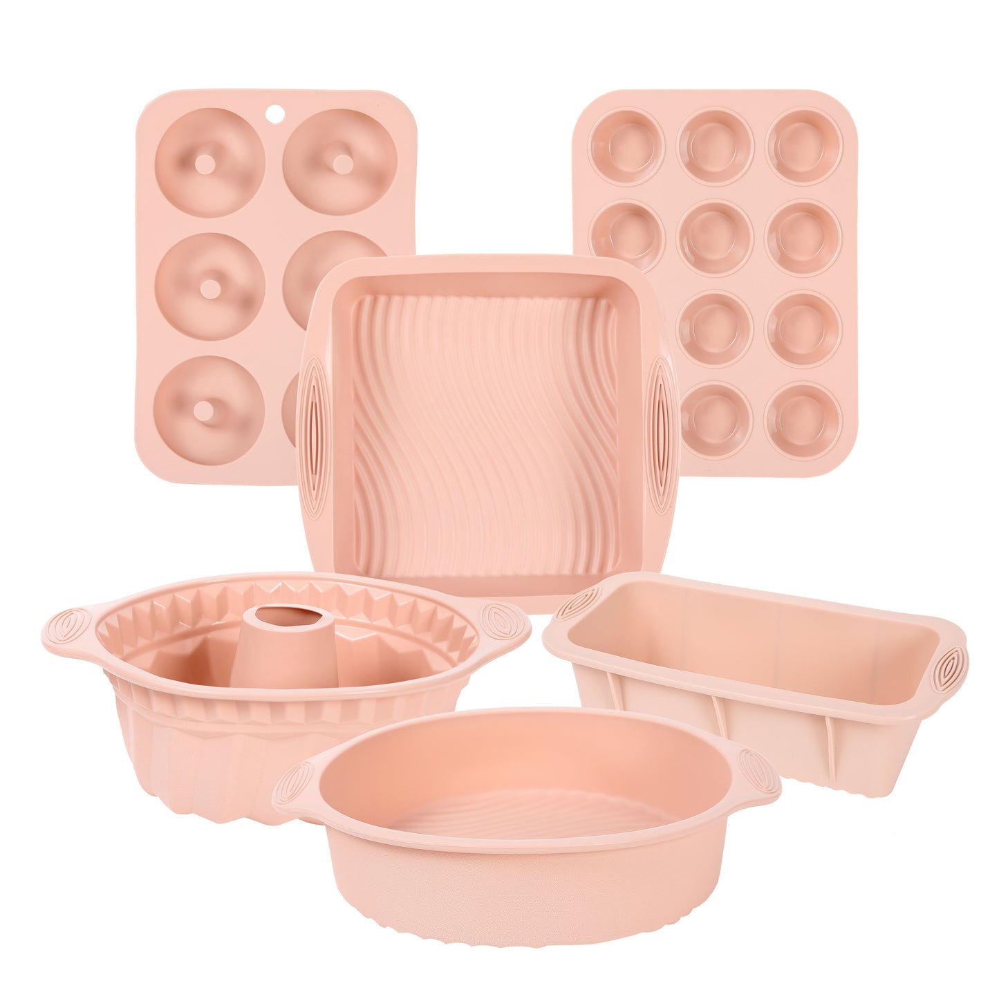 Set Complete Silicone Baking Mold for Flexible, Durable, and Easy to Use