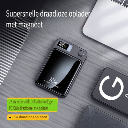 Magnetic Power Bank for Ultra Slim with Super Fast Wireless Charging
