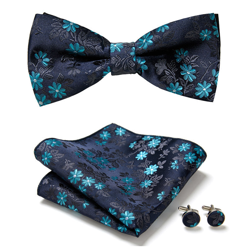Set with Elegant Bow Tie Design for Handcrafted with Matching Accessories
