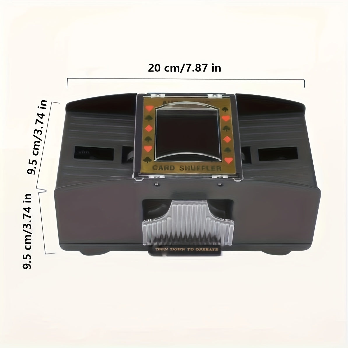 Automatic Card Shuffler for Quick and Easy Card Shuffling for Board and Card Games