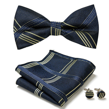 Set with Elegant Bow Tie Design for Handcrafted with Matching Accessories