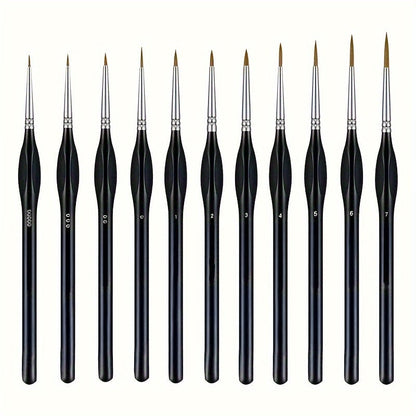 Acrylic Paint Brushes for Professional Brush Set with Detail Brush for Fine Painting