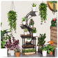 8-Tier S-Shaped Plant Stand – view 1