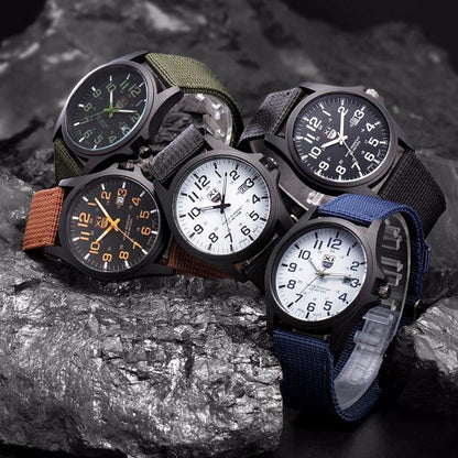 Watch Men's Outdoor for Robust, Water-Resistant and Sporty