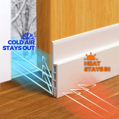 Draft Stopper for Door for Silicone Door Sweep with Strong Adhesive and Sound Insulation