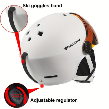 High-Quality Ski Helmet with Removable Parts for Safe and Comfortable for Outdoor Activities
