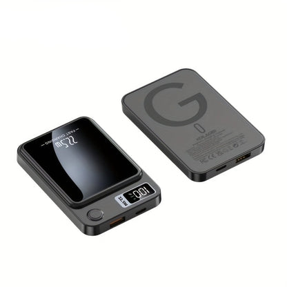 Magnetic Power Bank for Ultra Slim with Super Fast Wireless Charging