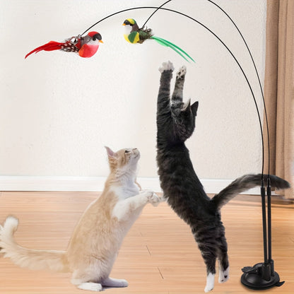 Interactive Cat Toy with Suction Cup for Ultimate Play Fun for Your Cat