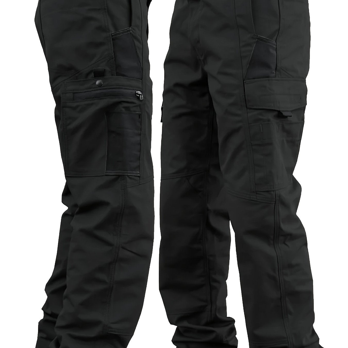 Men's Cargo Work Trousers with Multiple Pockets for Durable and Suitable for Outdoor Use