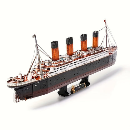 Titanic 3D Metal Model Kit for Detailed DIY Model for Creative Crafters