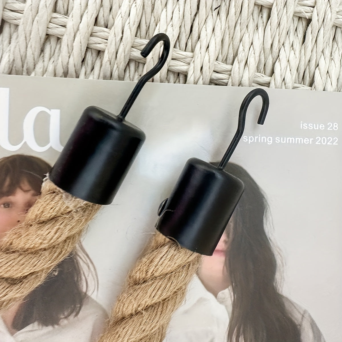 Holder Hemp Rope Toilet Paper for Stylish Bathrooms
