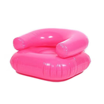 Cushion Inflatable Lounge Chair for Adults with Transparent Design and Comfort