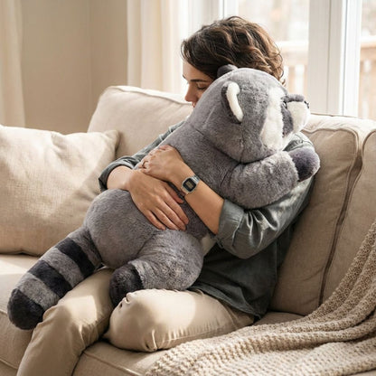 Soft Animal Cuddle Toy with Long Shape for Comfort and Relaxation