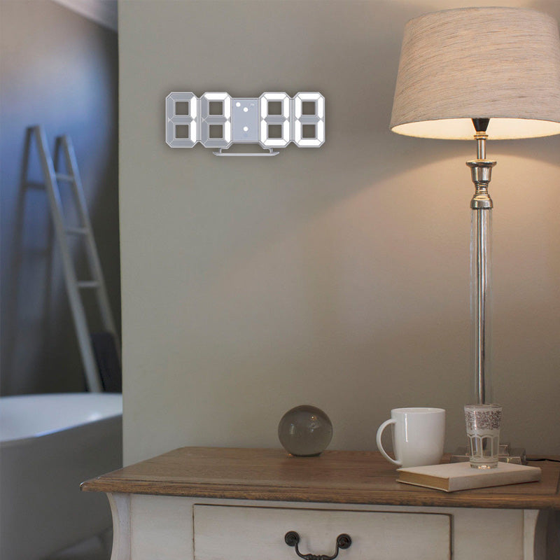 Clock Smart 3D Digital with Modern Design for Your Nightstand