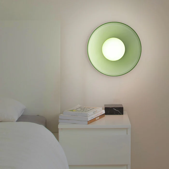 Glass with Modern Round Ceiling Lamp with Elegant and Timeless Design