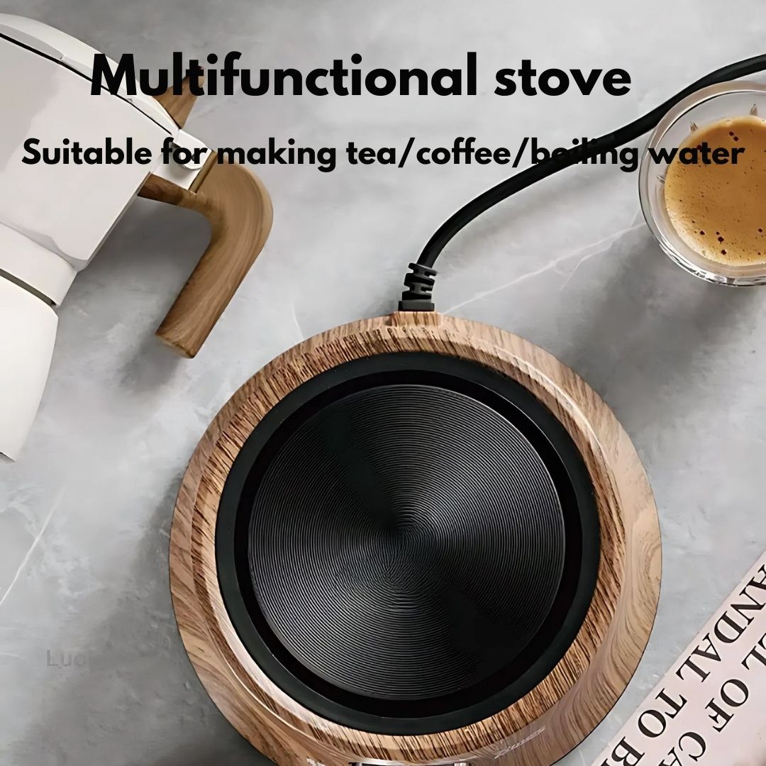 Plate with Mini Electric Temperature Control for Compact Use