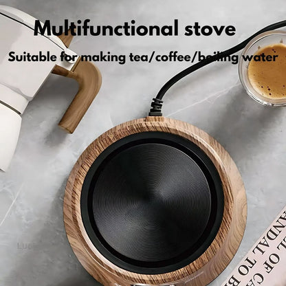 Plate with Mini Electric Temperature Control for Compact Use