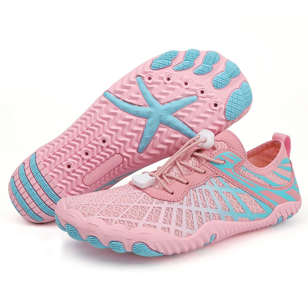 Shoes with Unisex Water Anti-Slip Sole and Quick-Drying Mesh