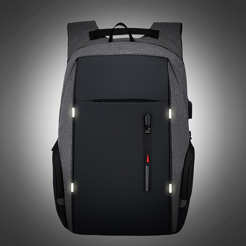 Travel Backpack with Anti-Theft Design and Laptop Compartment