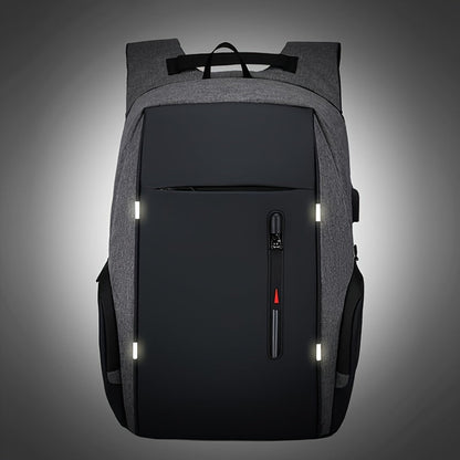 Travel Backpack with Anti-Theft Design and Laptop Compartment