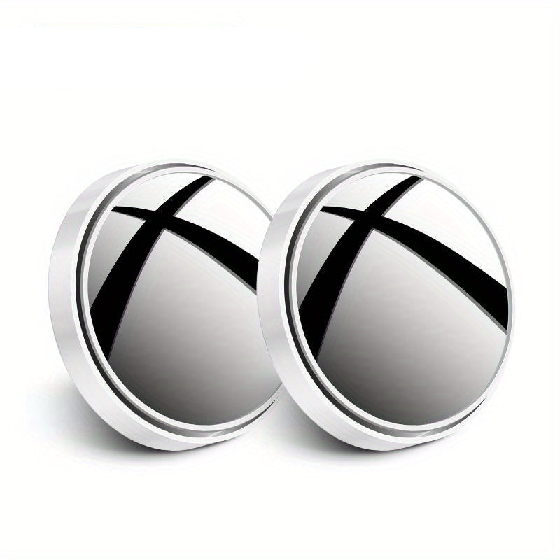 Mirrors with Auto Blind Spot Wide Angle Lens and 360° Adjustable Design