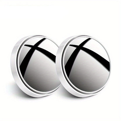 Mirrors with Auto Blind Spot Wide Angle Lens and 360° Adjustable Design