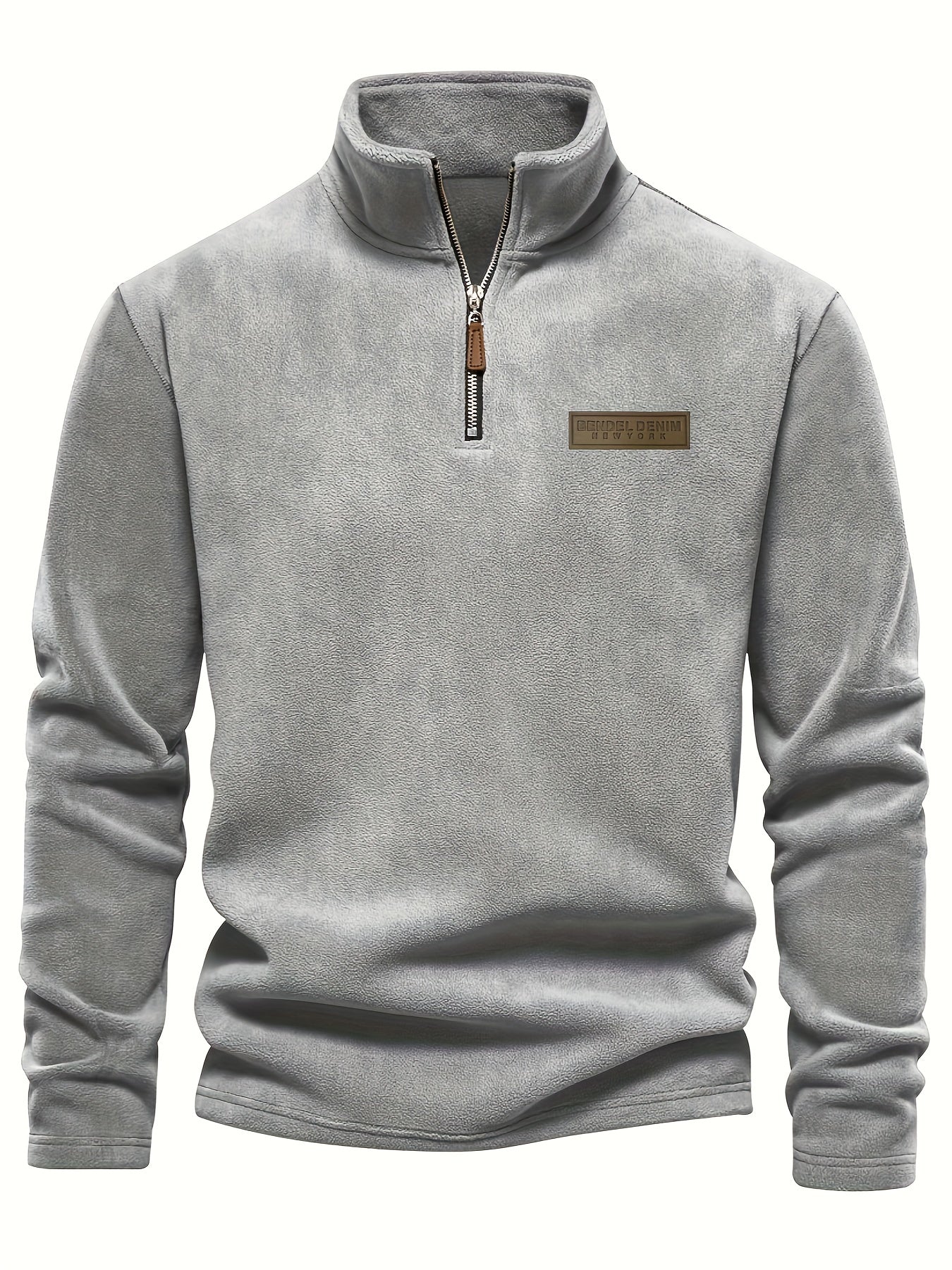 Fleece Lined Half-Zip Pullover for Comfortable and Warm for Cold Days