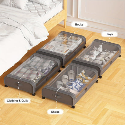 Rollstore Underbed Storage Boxes for Spacious, Mobile and Organised